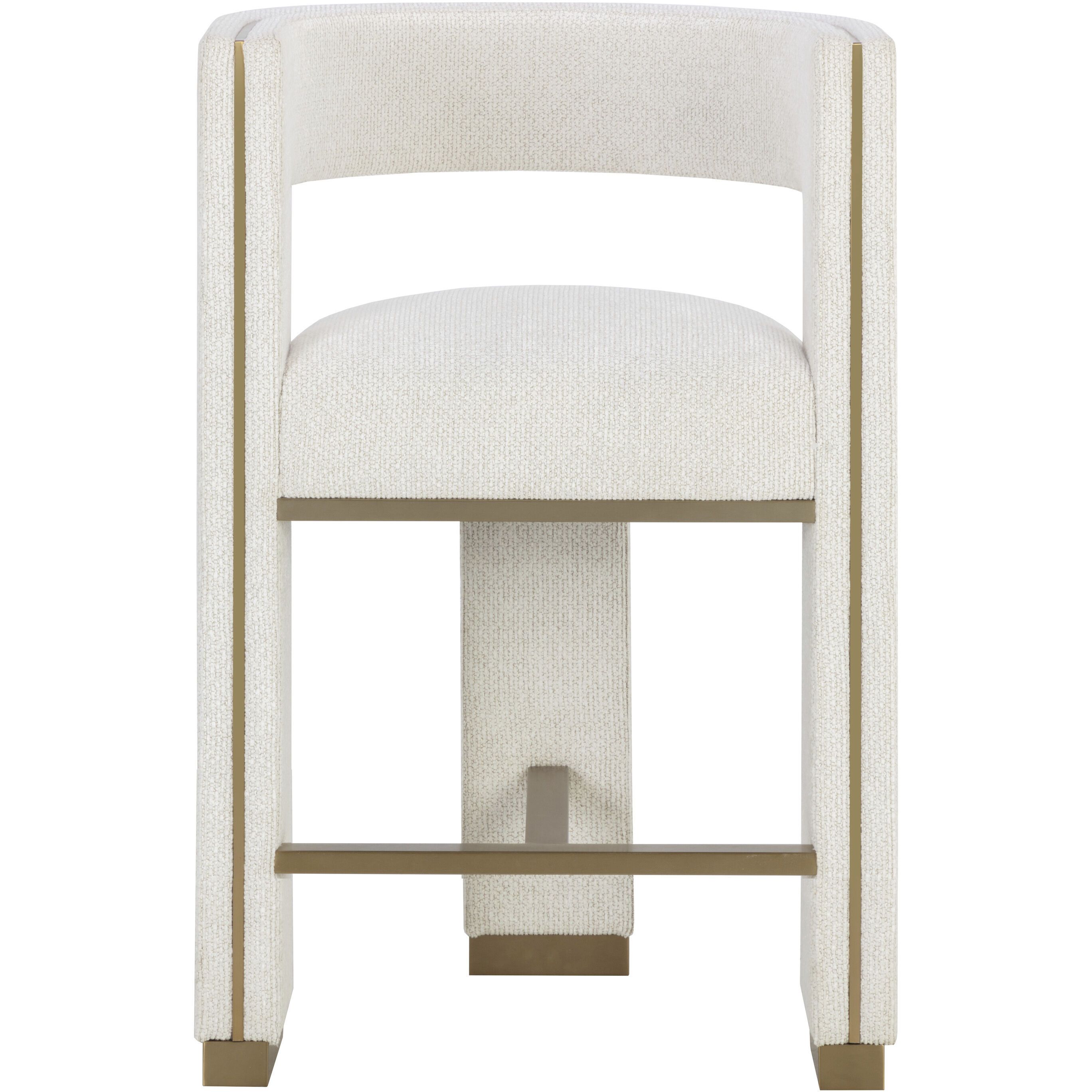 Adamina 36.25 inch Rhea Light Barley Counter Stool